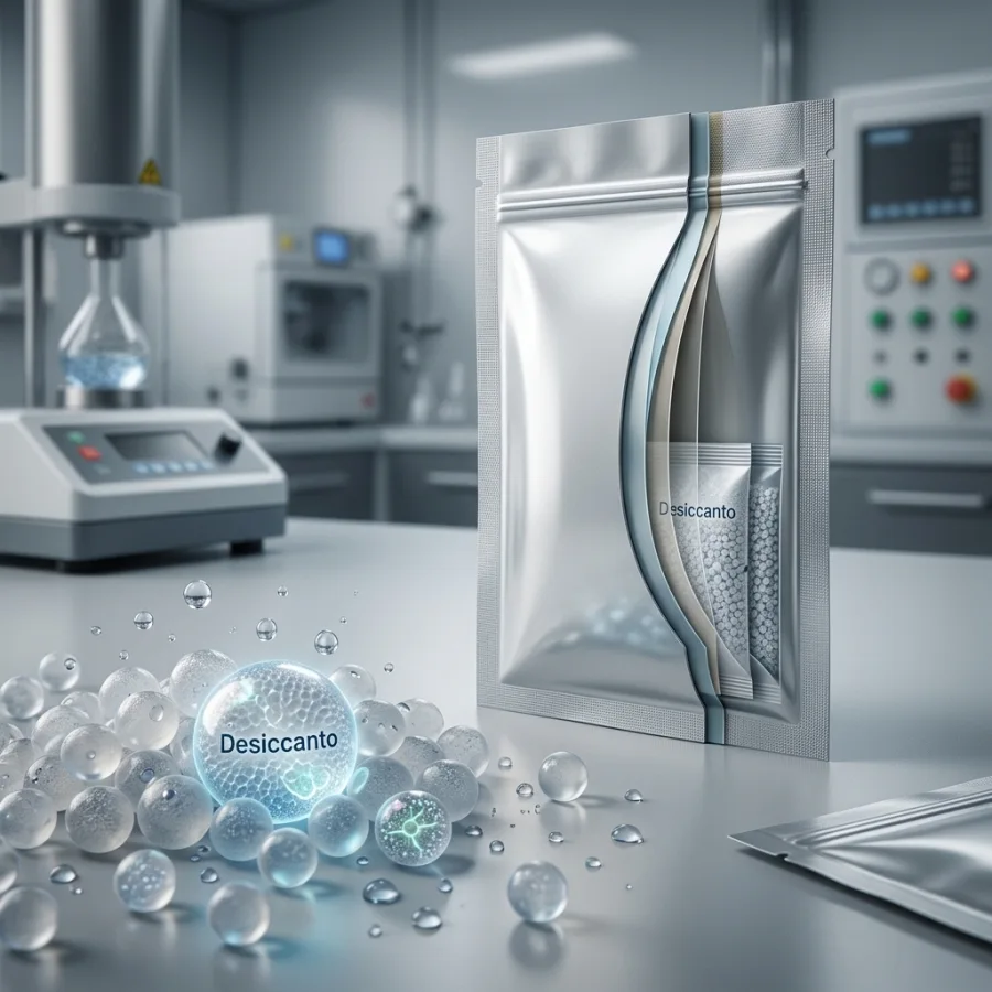 ilustrasi gambar Produsen Silica Gel Desiccanto