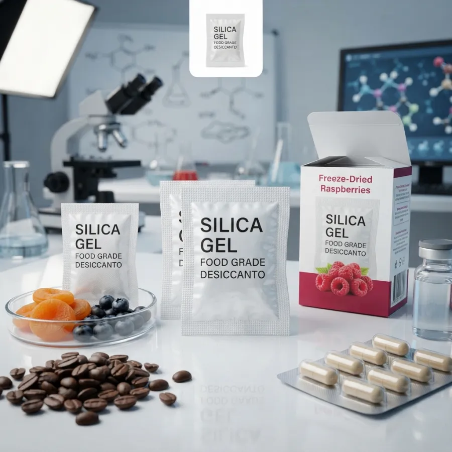 Silica Gel Food Grade untuk makanan dan obat - silicagel.id